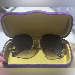 Gucci 61mm Square Sunglasses